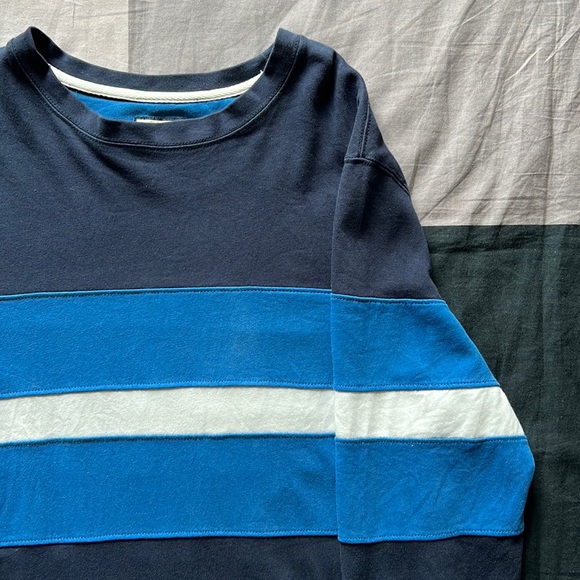 Denver Hayes Long Sleeve T-Shirt (Blue) - Men’s M - Picture 6 of 7